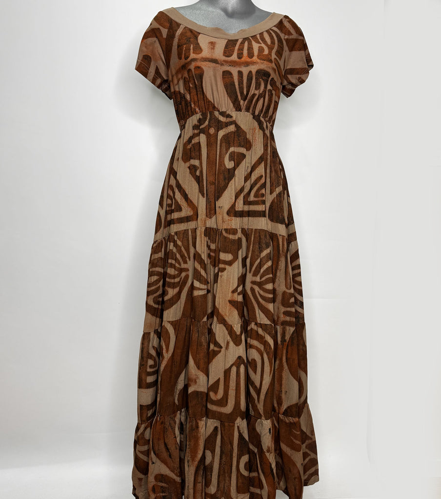 LITIA DRESS Pacific Island Art