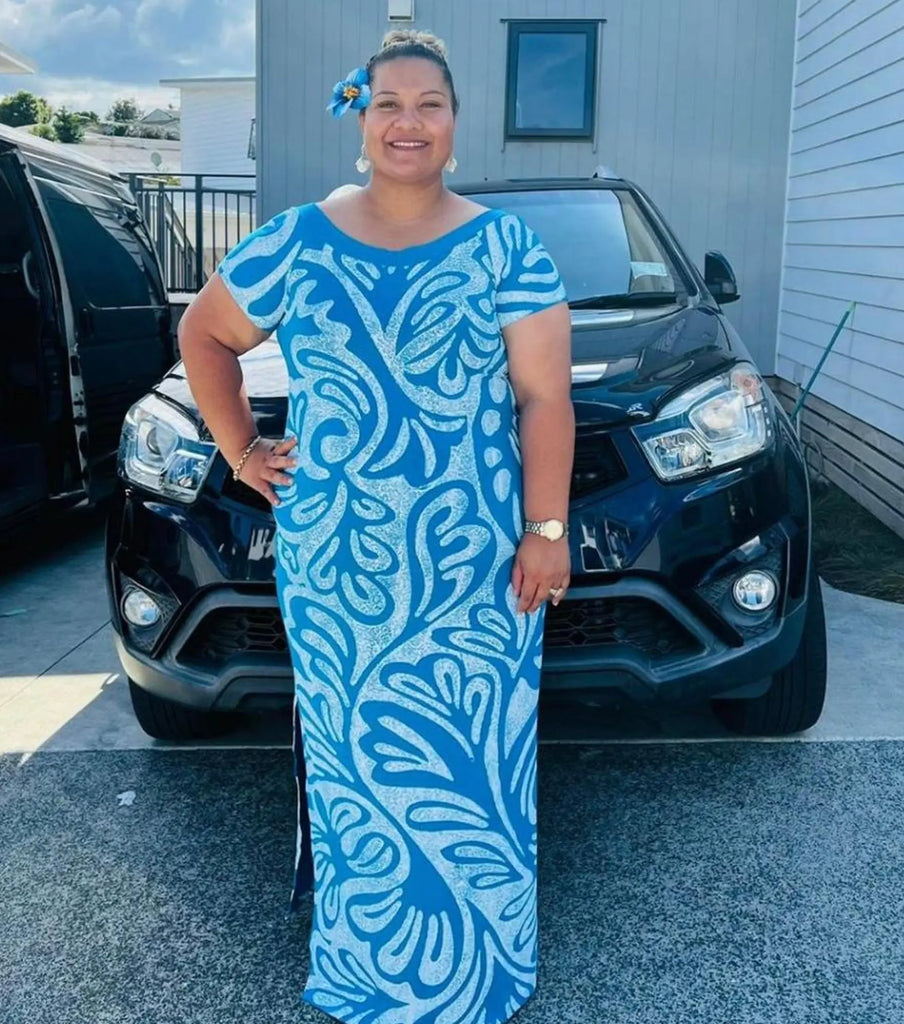 TIA DRESS Pacific Island Art