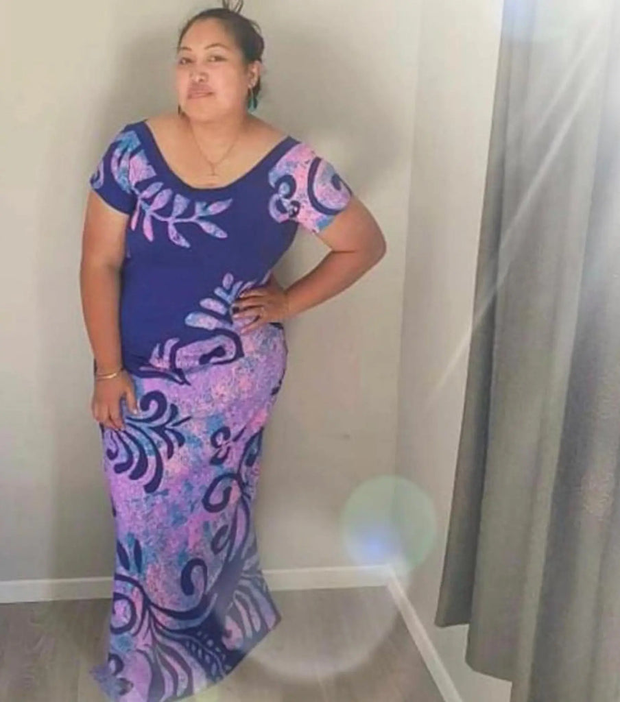 TIA DRESS Pacific Island Art