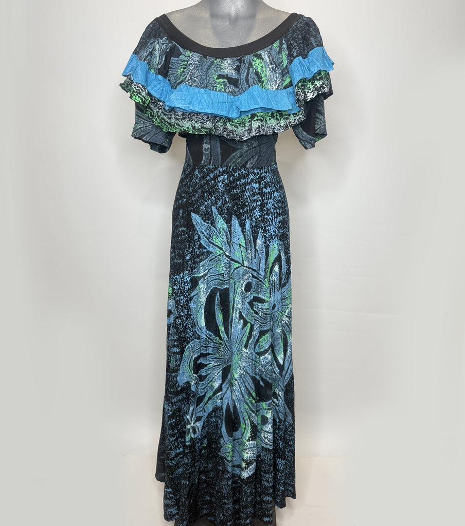 MOANALEI BLOOM RUFFLE DRESS Loriana's