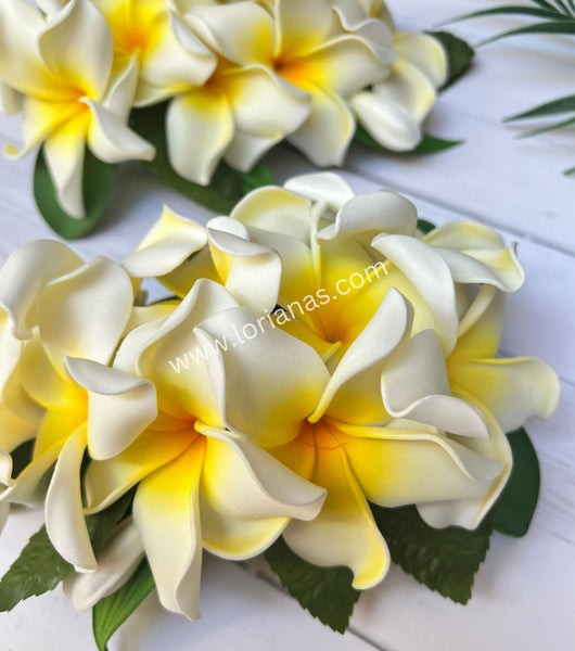 LEPUA Plumeria Hair Clip