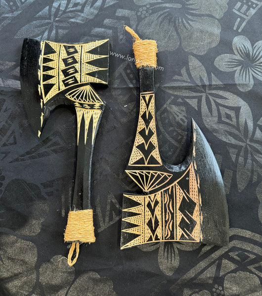 Pasefika Carved Hanging Weapons/ Samoan Meatau