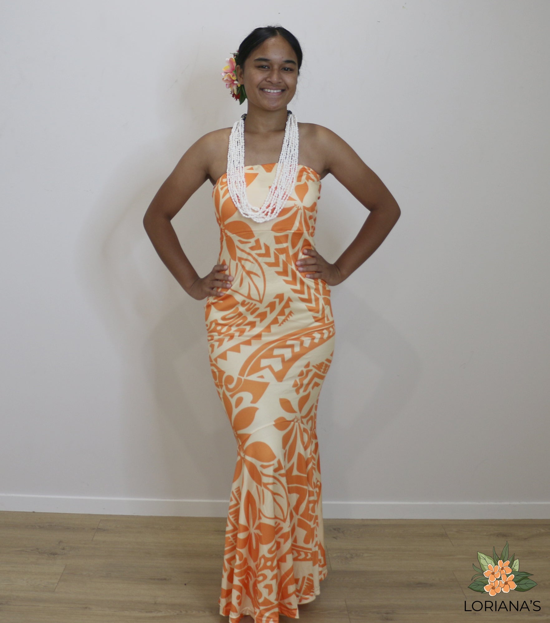 KU'UIPO STRAPLESS DRESS - Loriana's