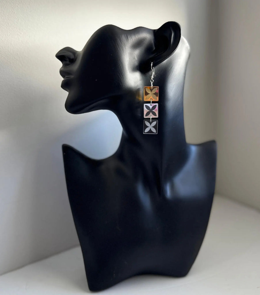 SHANA TRIPLE TIPANI EARRINGS Loriana's NZ