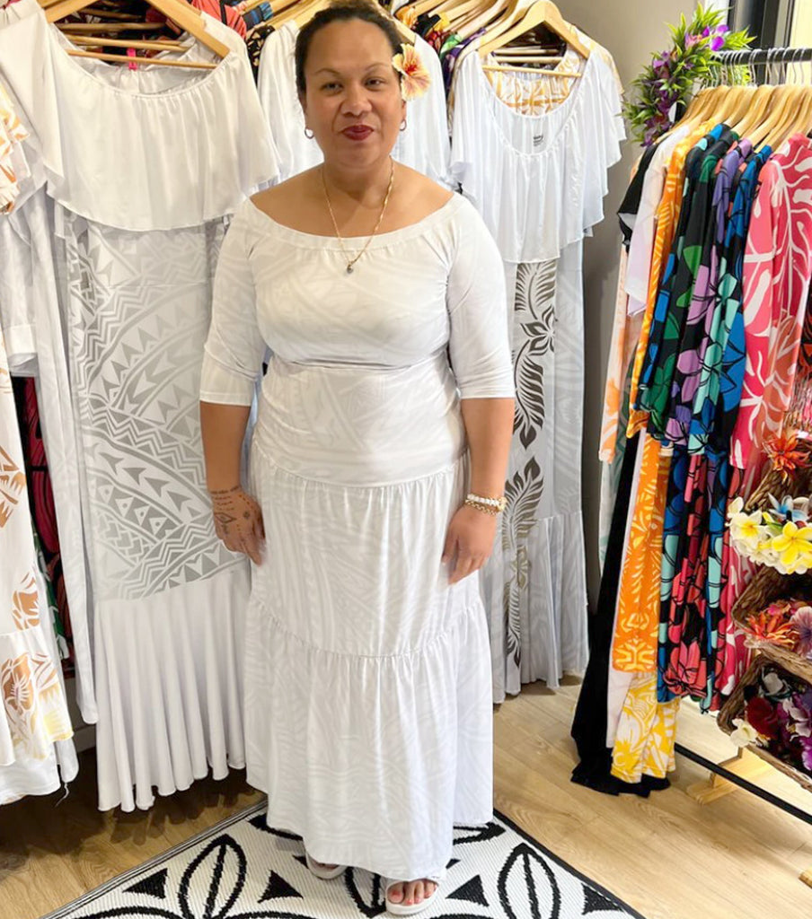 ANNA WHITE  LAYERED DRESS Loriana's NZ