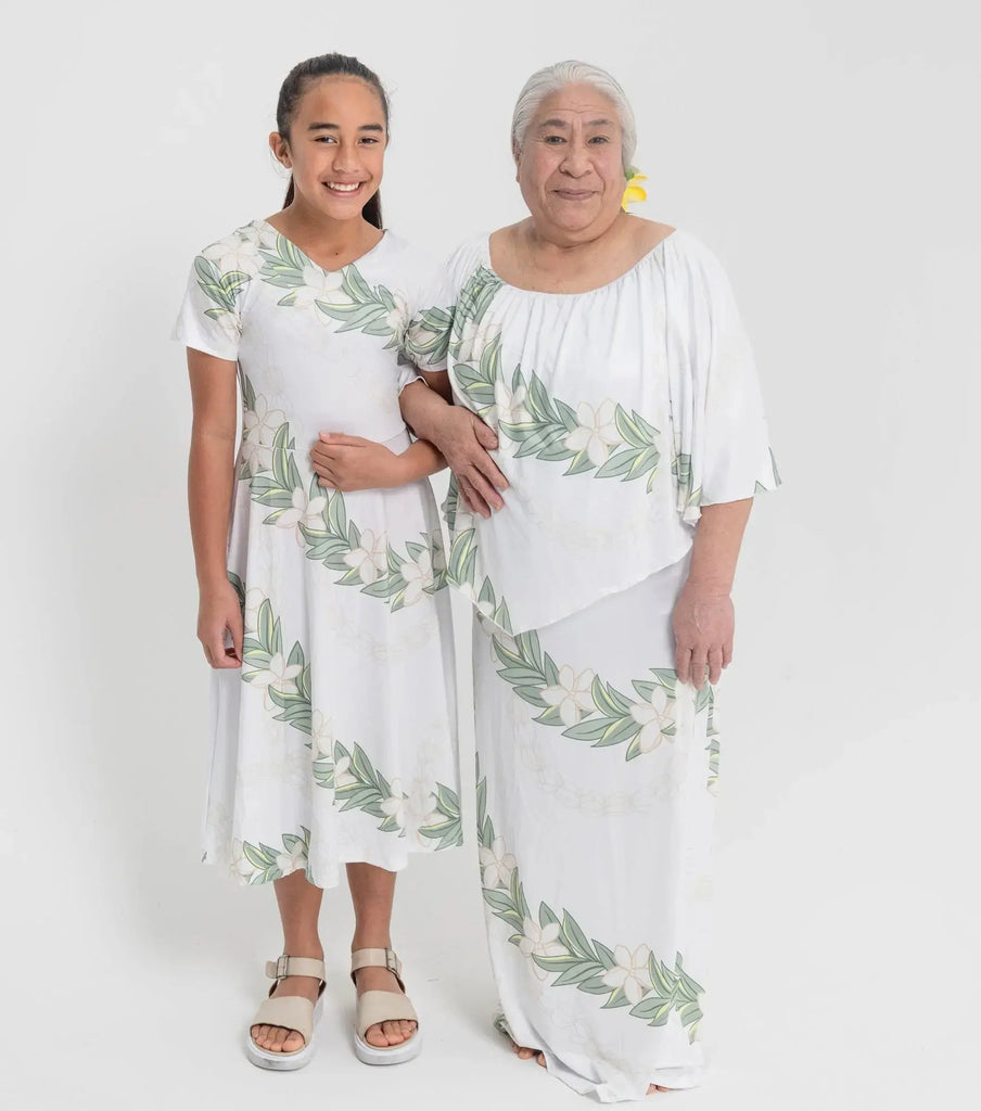 PUA WHITE DRESS Loriana's