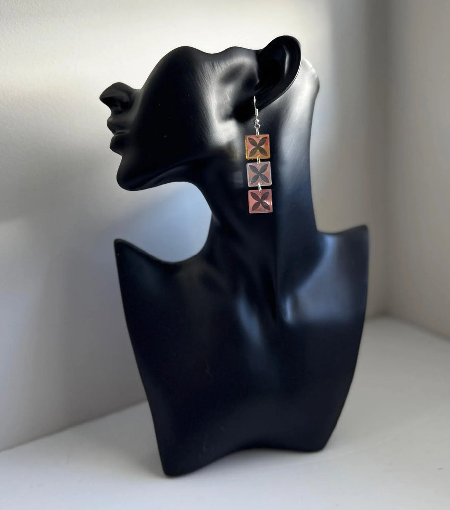 SHANA TRIPLE TIPANI EARRINGS Loriana's NZ