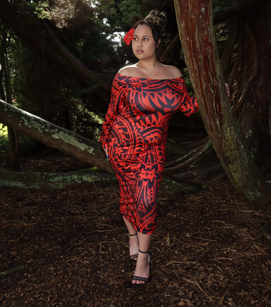 TEUILA MIDI DRESS Loriana's NZ