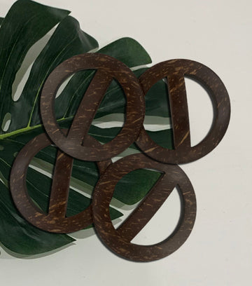 COCONUT SHELL BUCKLE Loriana's