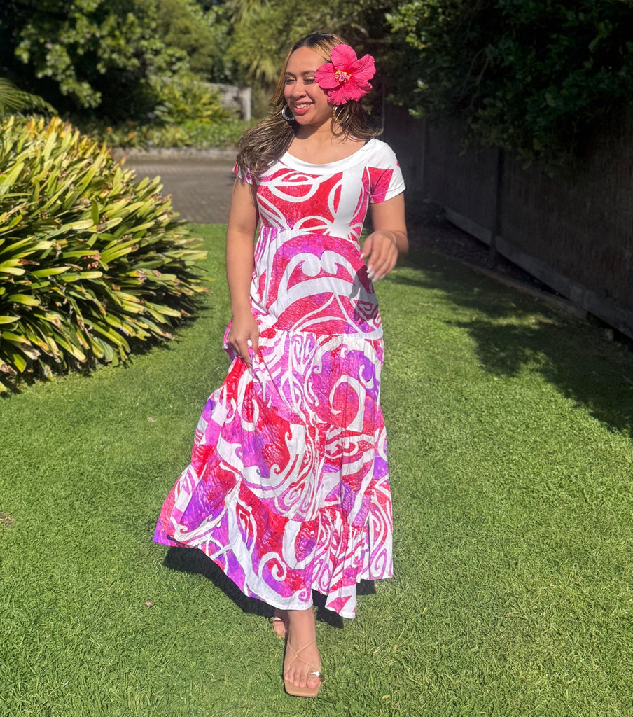 HINANO DRESS Pacific Island Art