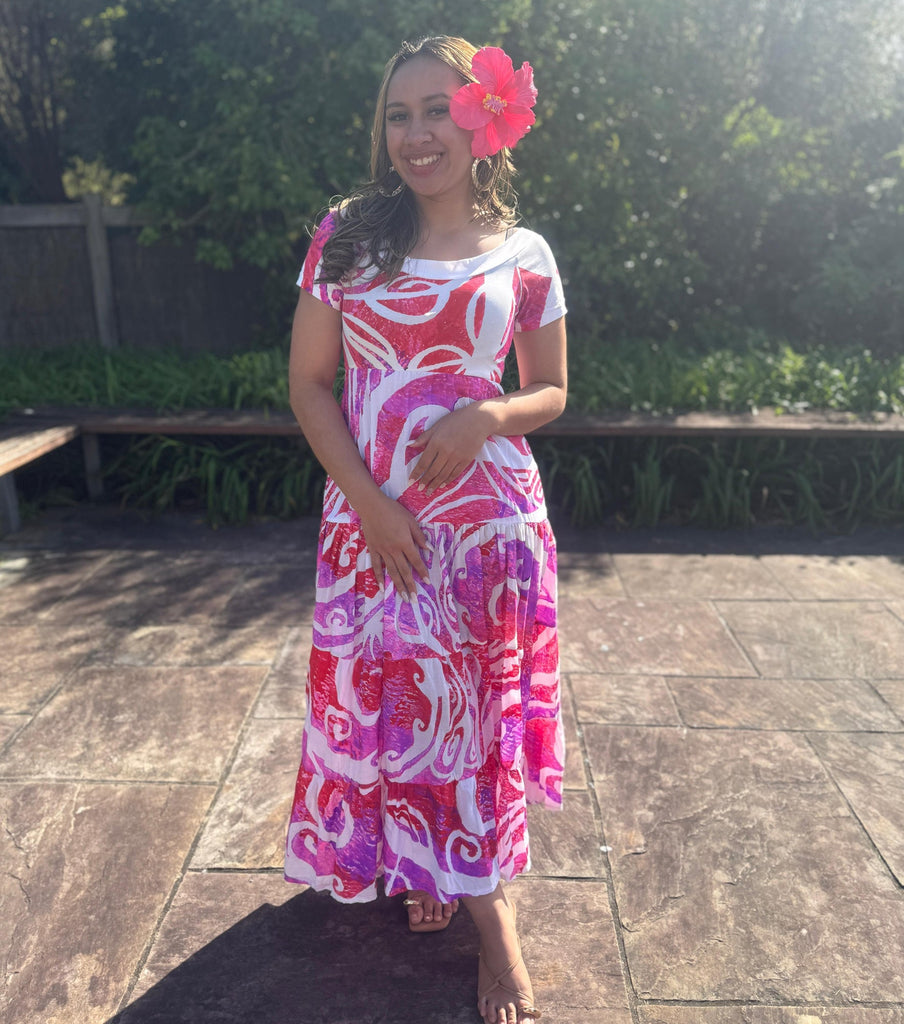 HINANO DRESS Pacific Island Art