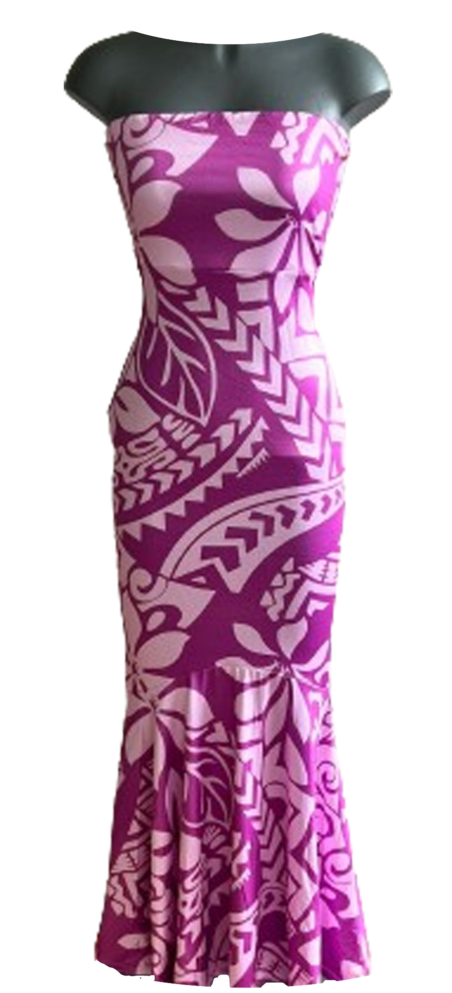 KU'UIPO STRAPLESS DRESS - Loriana's