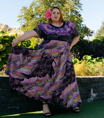 LAVENDER BLOOM DRESS Loriana's