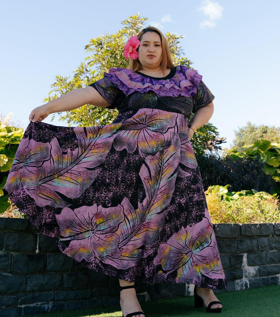 LAVENDER BLOOM DRESS Loriana's