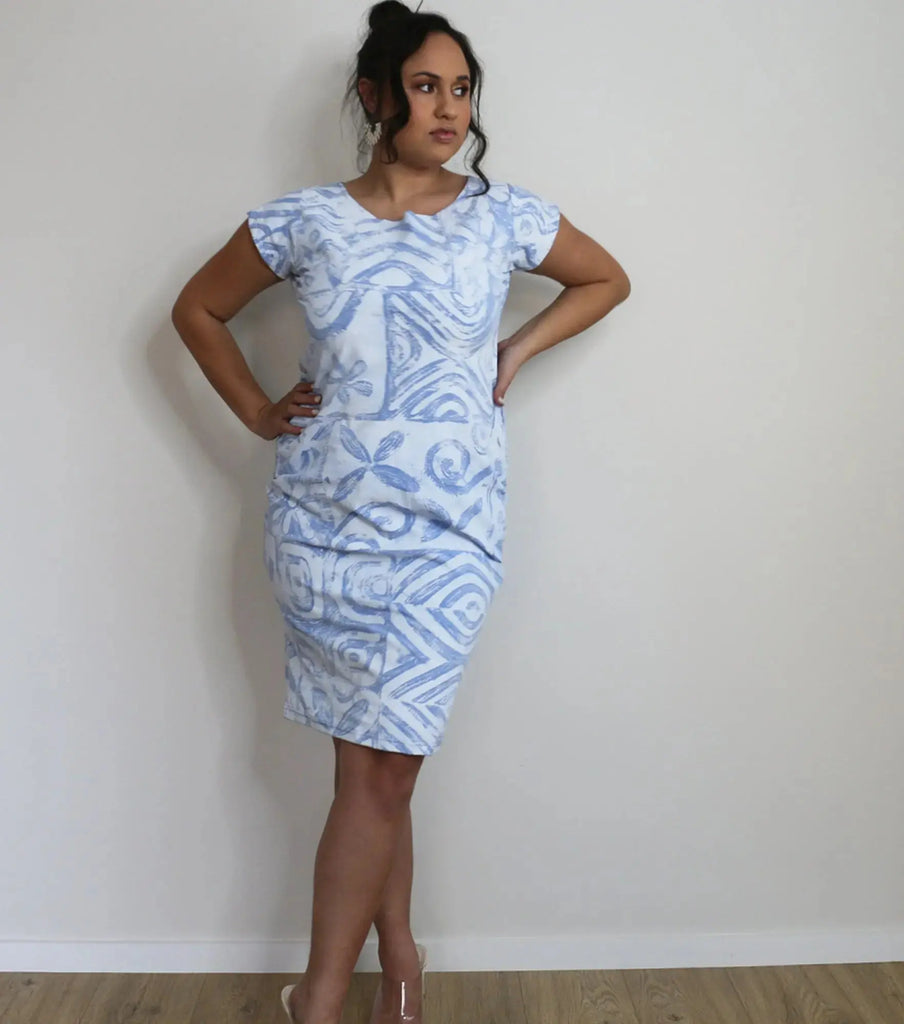 ALISI DRESS Pacific Island Art