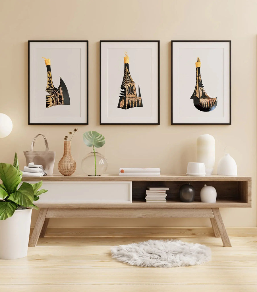 Pasefika Carved Hanging Weapons/ Samoan Meatau Loriana's