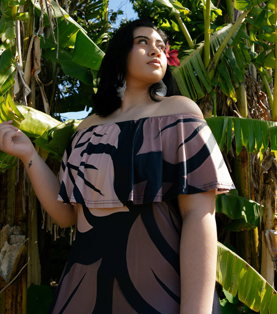 POTO BLACK  DRESS Loriana's NZ