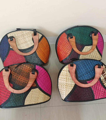 Handwoven Bag, perfect size for a special outing!
