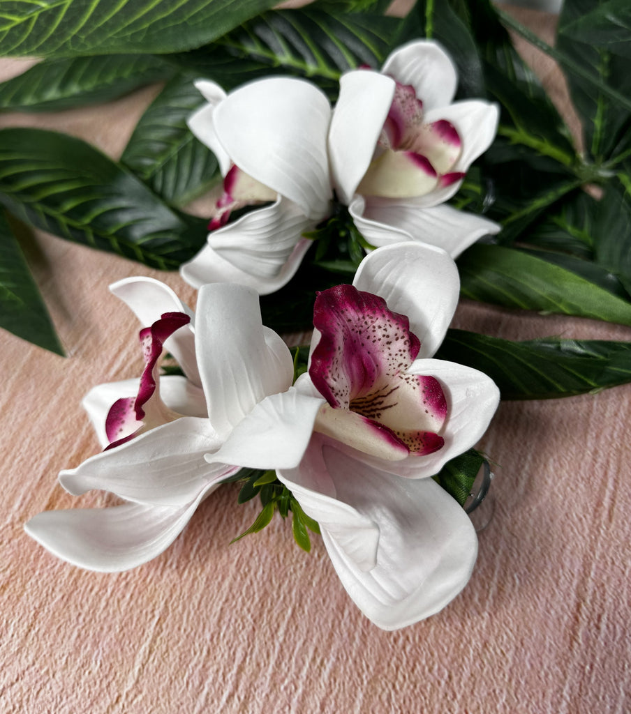 RINA Orchid Hairclips Loriana's NZ