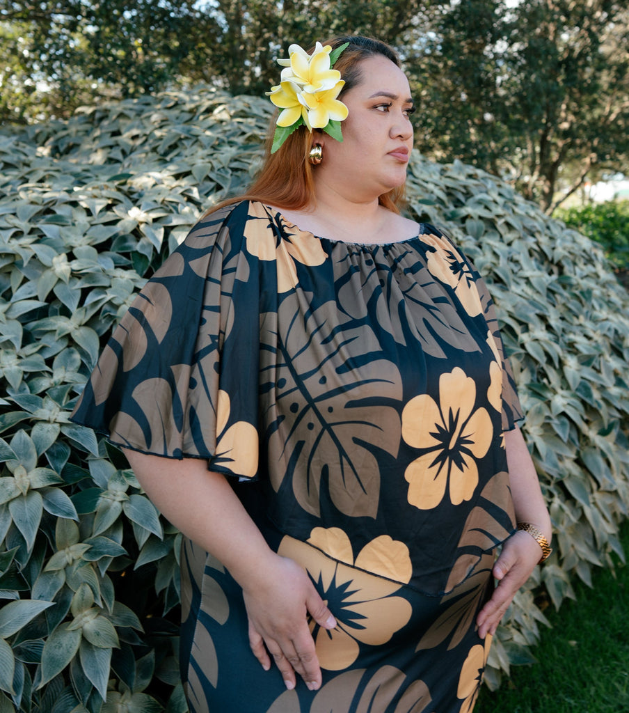 AUTE MONSTERA DRESS Loriana's NZ