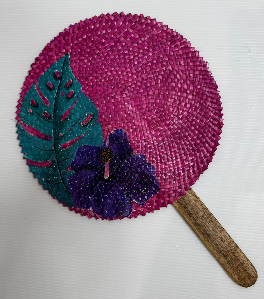 Handprinted Fans Loriana's